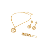 Dior | Crystal Set Gold Jewelry – product image 3