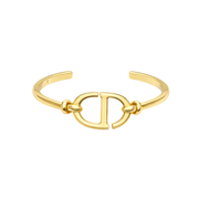 Dior | CD Navy Cuff Bracelet Gold – product image 1