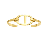 Dior | CD Navy Cuff Bracelet Gold – product image 2