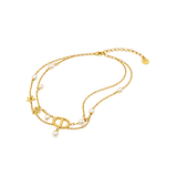 Dior | CD Star Pearl Layered Necklace Gold – product image 3