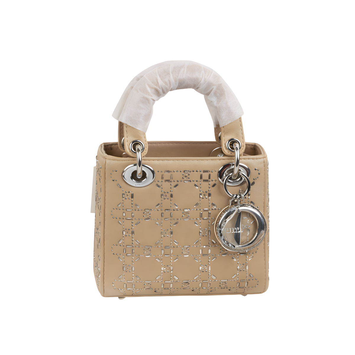 Dior | Mini Lady Brown Satin Bag – product image 1