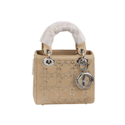 Dior | Mini Lady Brown Satin Bag – product image 1