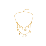 Dior | Layered Charm Necklace Gold – product image 1
