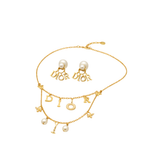 Dior | Layered Charm Necklace Gold – product image 3