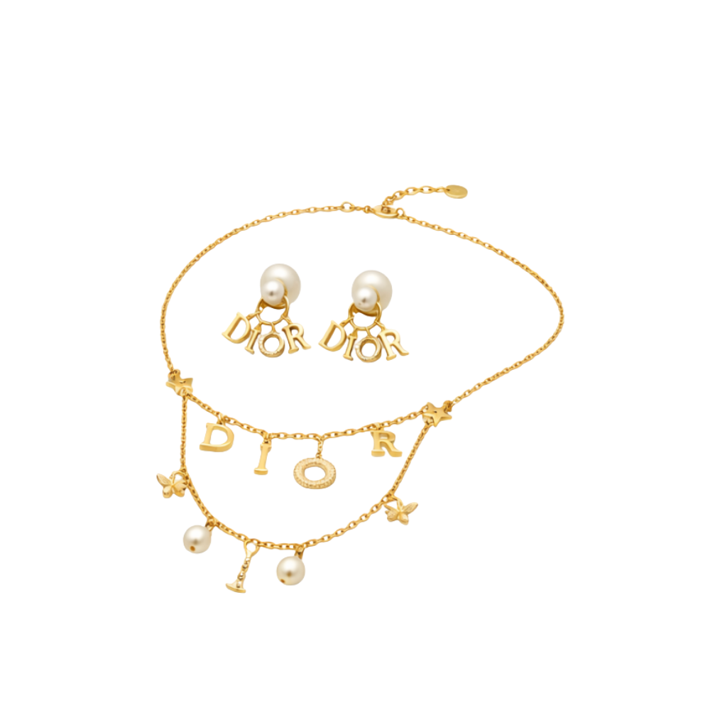 Dior | Layered Stylish Necklace Gold – product image 1