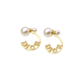 Dior | Pearls Earrings Gold – product image 3