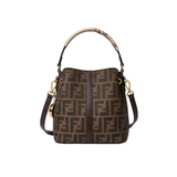 Fendi | Boston 365 Medium Brown Bag – Black – product image 3