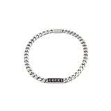 Gucci | Logo Plate Chain Bracelet Silver – product image 1