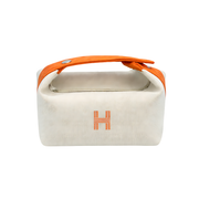 Hermès | Bride-A-Brac Case Beige Canvas Wallet – product image 1
