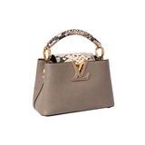 Louis Vuitton | Capucines Steeple Grey Python Bag – product image 2