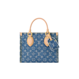 Louis Vuitton | Onthego PM Monogram Denim Bag – Blue – product image 3