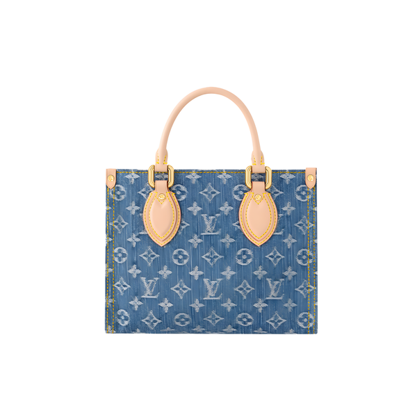 Louis Vuitton | Onthego PM Monogram Denim Bag – Blue