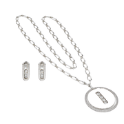 Messika | Lucky Move Pavé White Gold Diamonds Jewelry – product image 1