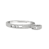 Messika | Move Noa Pavé Bangle Ring Set White Gold Diamonds – product image 1