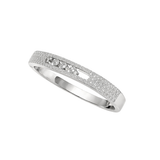 Messika | Move Noa Pavé Bangle Ring Set White Gold Diamonds – product image 2