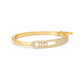 Messika | Noa Pavé Bangle Ring Set White Gold Diamonds – product image 4