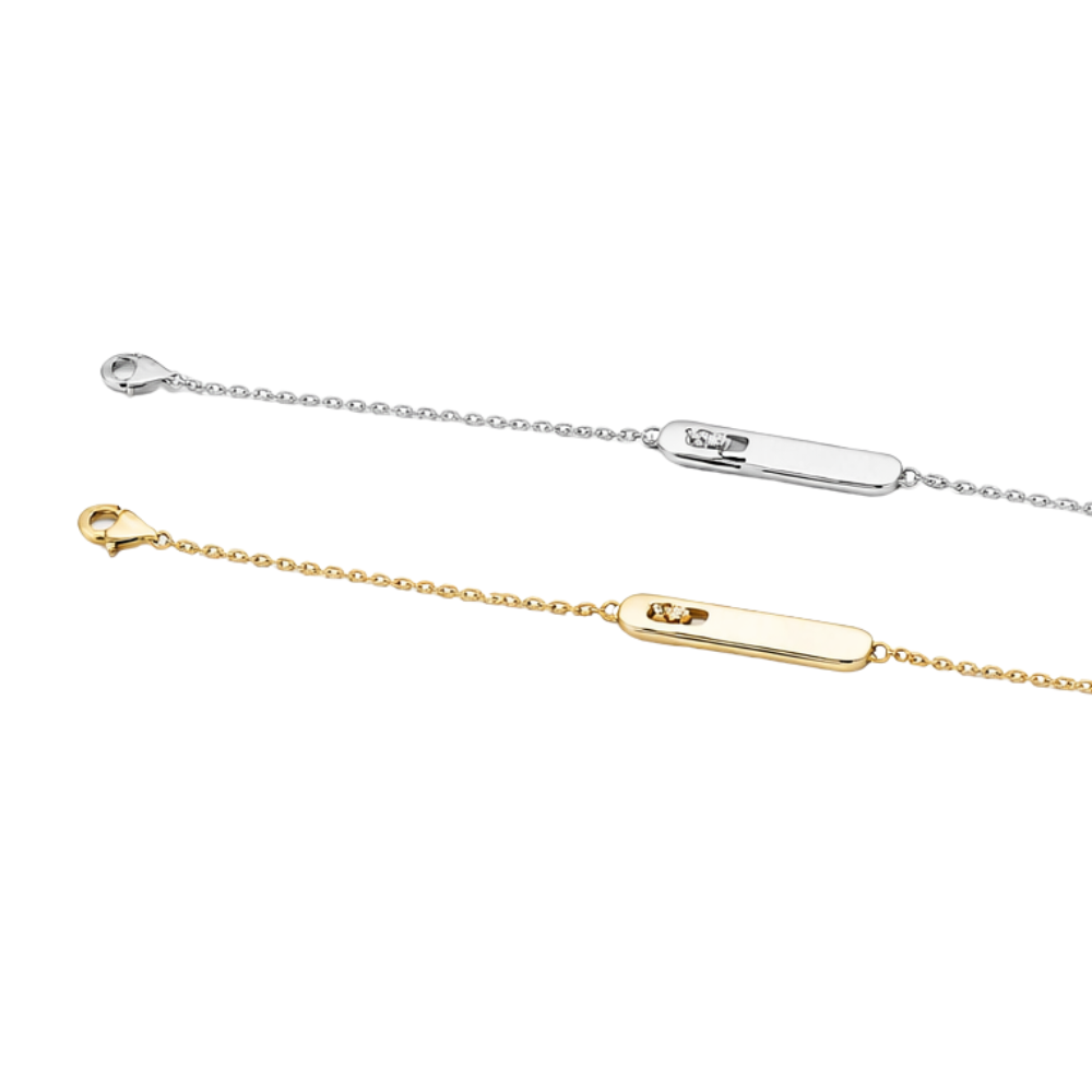 Messika | Uno Multi Row Yellow Gold Diamonds Jewelry – product image 1