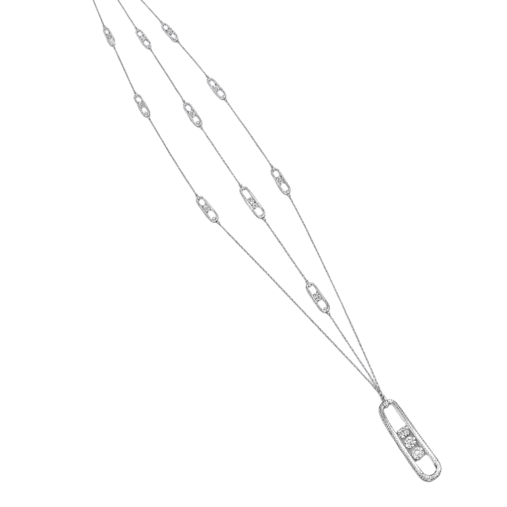 Messika | Uno Pavé Yellow Gold Full Diamonds Jewelry – product image 1