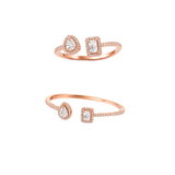 Messika | Moi Set Rose Gold Diamonds Jewelry – product image 1