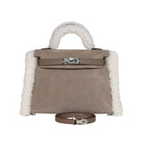 Hermès | Mini Kelly II 20 Teddy Gris Caillou Bag – product image 1
