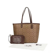Coach | City Tote Signature Canvas Light Dark Bag – Brown – product image 1