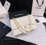 Chanel | Classic Flap Bag – White – product image 4