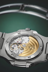 Patek Philippe | Nautilus Green Dial Silver Tone Watch – product image 3
