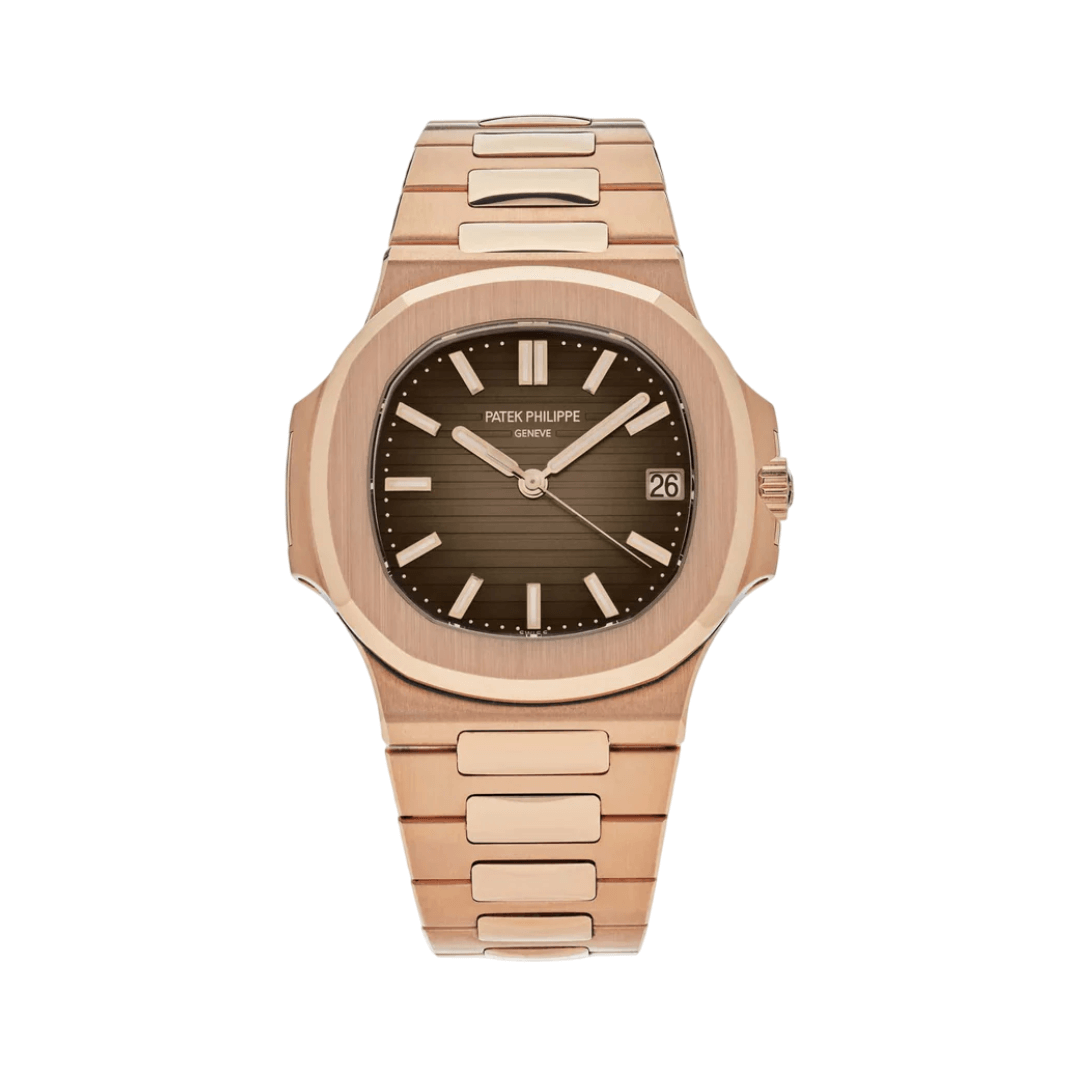 Patek Philippe | Nautilus Rose Gold Brown Dial Watch – product image 1