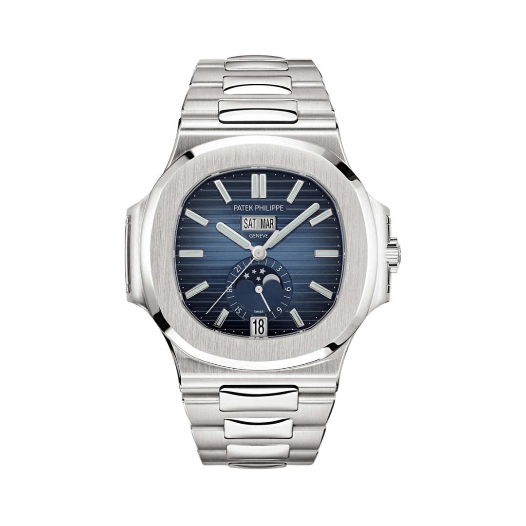 Patek Philippe | Nautilus Gradient Blue Dial Watch – product image 1