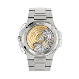Patek Philippe | Nautilus Time Sunburst Blue Dial Watch – product image 2