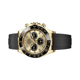 Rolex | Gold Champagne Black Dial Watch – product image 2