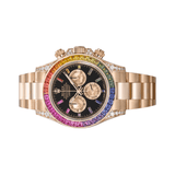 Rolex | Rainbow Black Dial Watch – product image 3