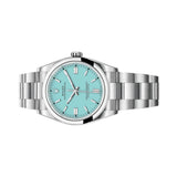 Rolex | Oyster Perpetual 36 Torquoise Blue Dial Watch – product image 3