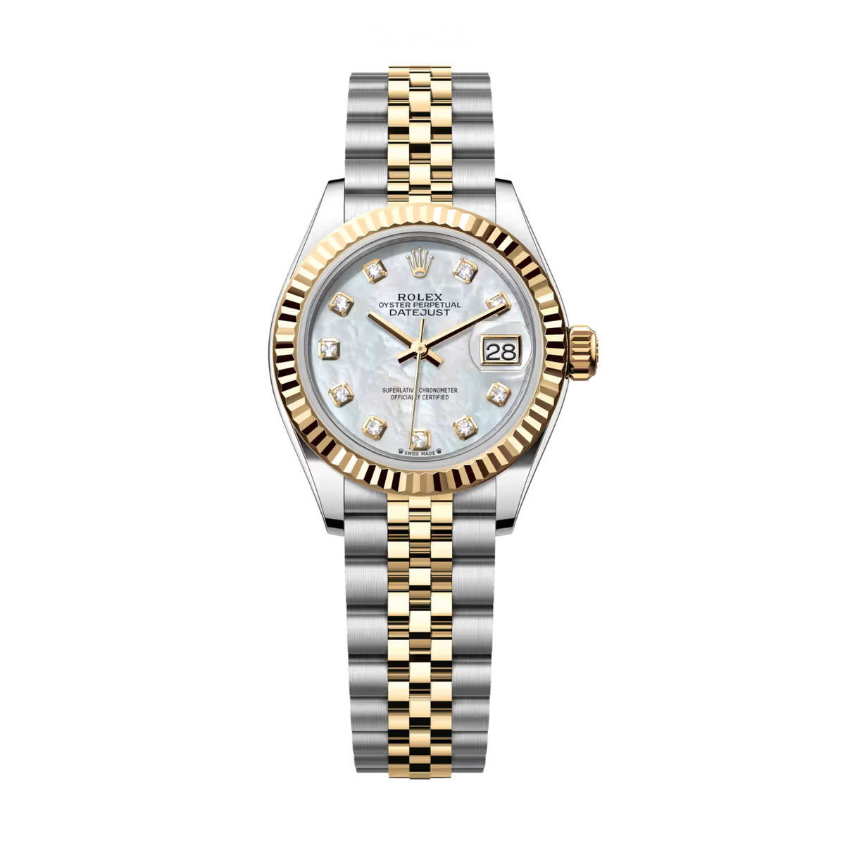 Rolex | Datejust 28 Silver Watch – product image 1
