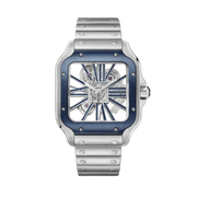 Cartier | Santos de Skeleton Blue Watch – product image 1