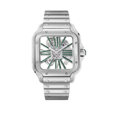 Cartier | Santos de Skeleton Green Watch – product image 1