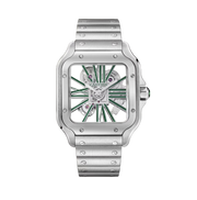 Cartier | Santos de Skeleton Green Watch – product image 1