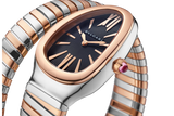 Bvlgari | Serpenti Tubogas Two-Tone Black Dial Watch – product image 3