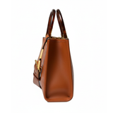 Fendi | Sunshine Brown Leather Bag – product image 3