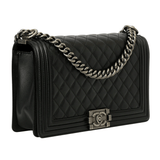 Chanel | Boy Black Caviar Leather Bag – product image 2