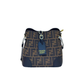 Fendi | Zuchino Canvas Bucket Bag – Blue – product image 1