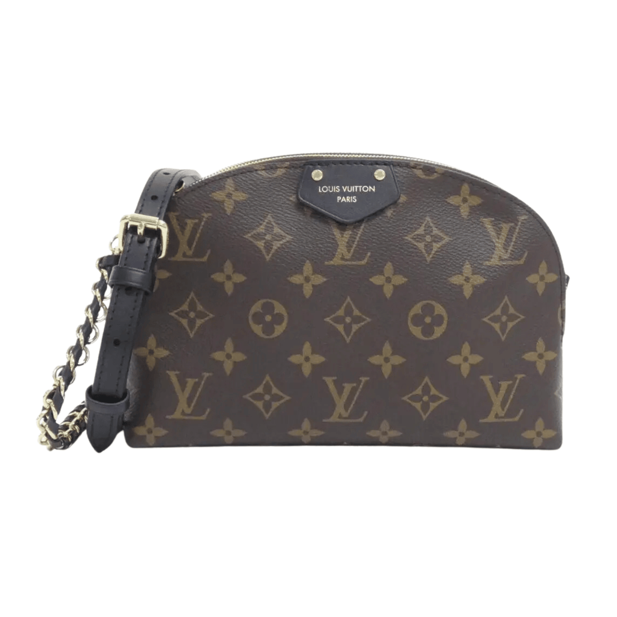 Louis Vuitton | Nano Alma Monogram Canvas Black Leather Bag – product image 1