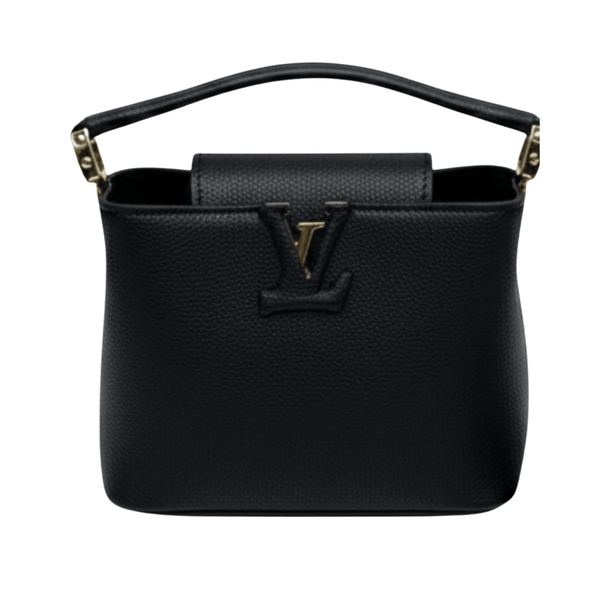 Louis Vuitton | Capucines Taurillon Leather Bag – Black