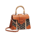 Goyard | Saïgon Structuré Mini Black Bag – Tan – product image 2