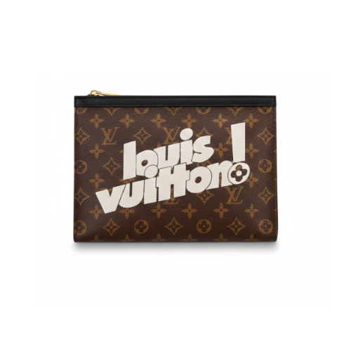 Louis Vuitton | Leather Graphic Logo Wallet