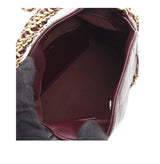 Chanel | Hobo Deep Burgundy Quilted Leather Gold-Tone Hardware Bag – Gold Tone – product image 3