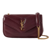 Saint Laurent | Loulou Mini Burgundy Hue Bag – Red – product image 1
