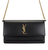 Saint Laurent | Sunset Smooth Embossed Calfskin Leather Bag – product image 4