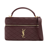 Saint Laurent | Gaby Vanity Rich Burgundy Color Bag – product image 1