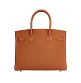 Hermès | Birkin Gold Togo Leather Crocodile Palladium Hardware Bag – product image 2